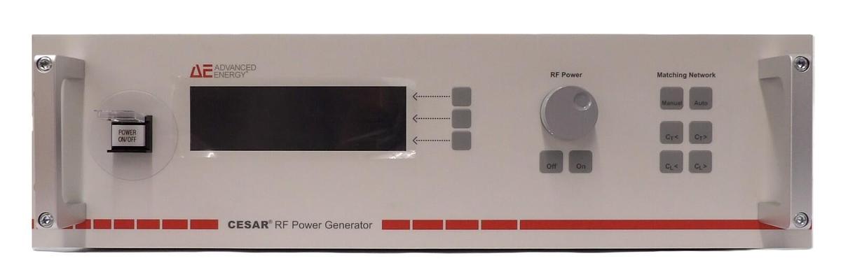Used CESAR 1320 AE Advanced Energy 61300028 RF Generator 2000W @ 13.56MHz New Surplus