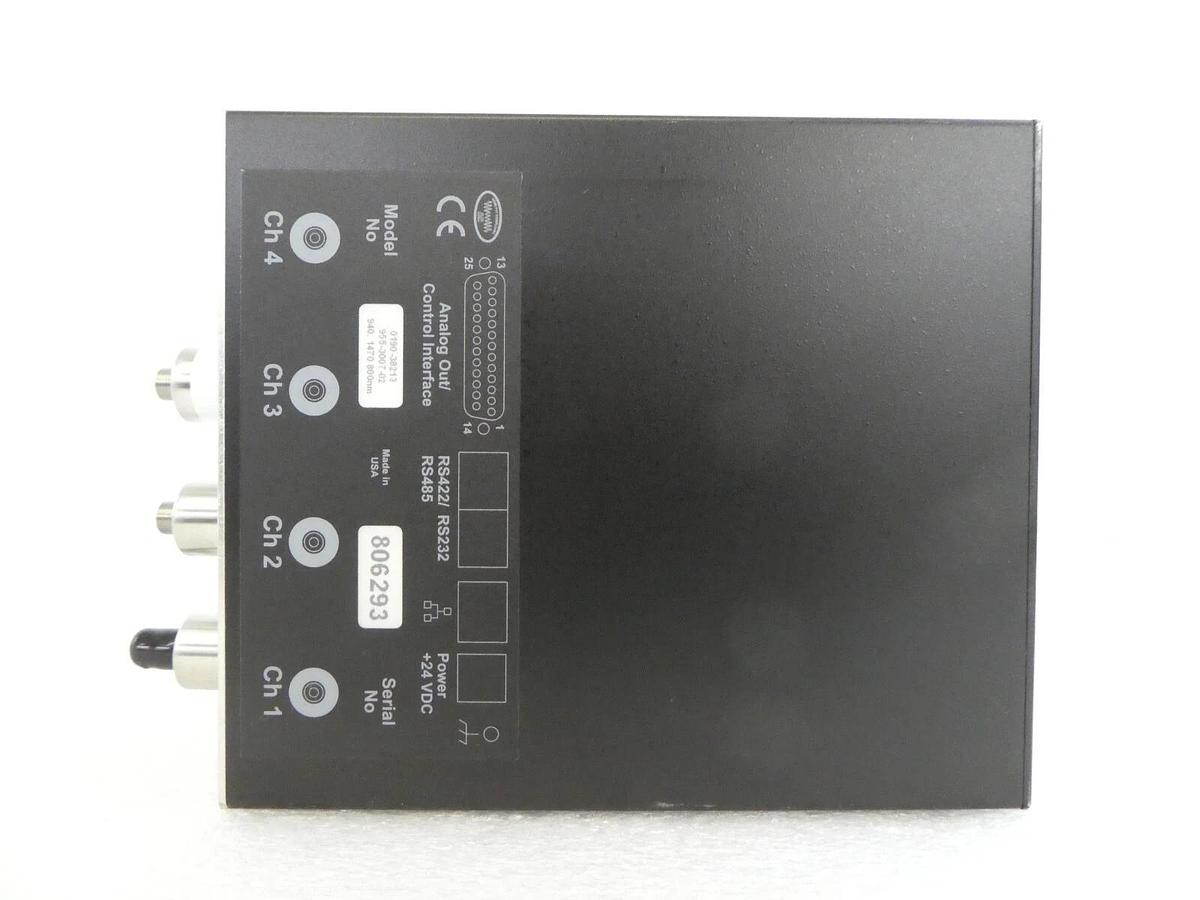 Used AE Sekidenko 955-3007-02 3-Channel Temperature Pyrometer OR4000T Working Surplus