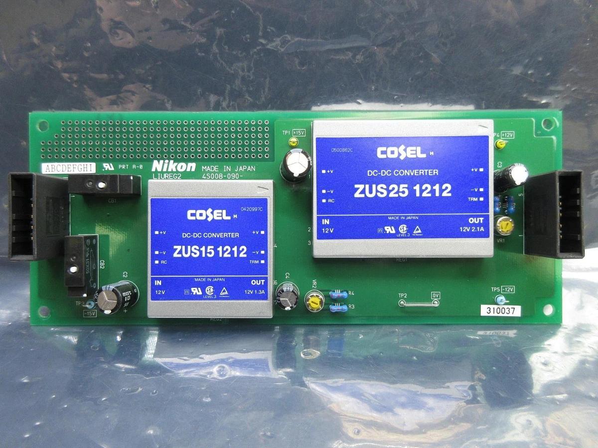 Used Nikon 4S008-090 DC-DC Converter Board PCB LIUREG2 NSR System Used Working