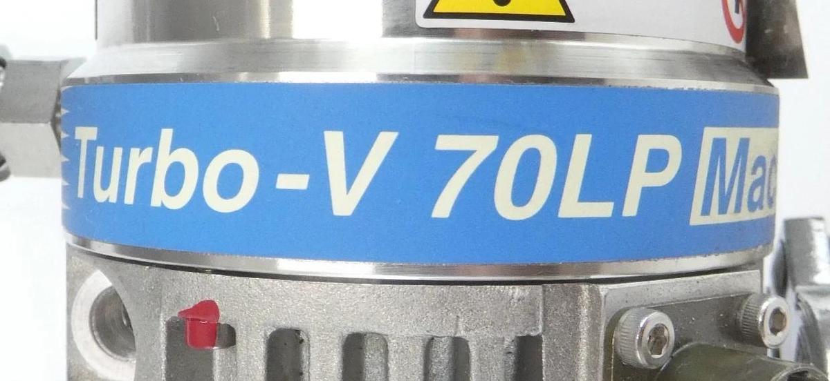 Used Varian Turbo-V 70LP Turbo Pump w/RGA Manifold UHV Vacuum Working