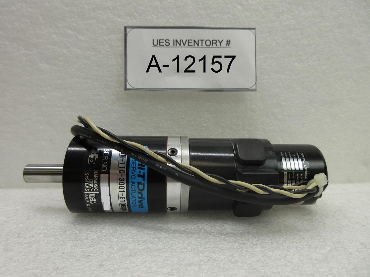 Used Harmonic Drive Systems RH-11C-3001-E100D0 REX Theta Motor Only NSR-S204B Working
