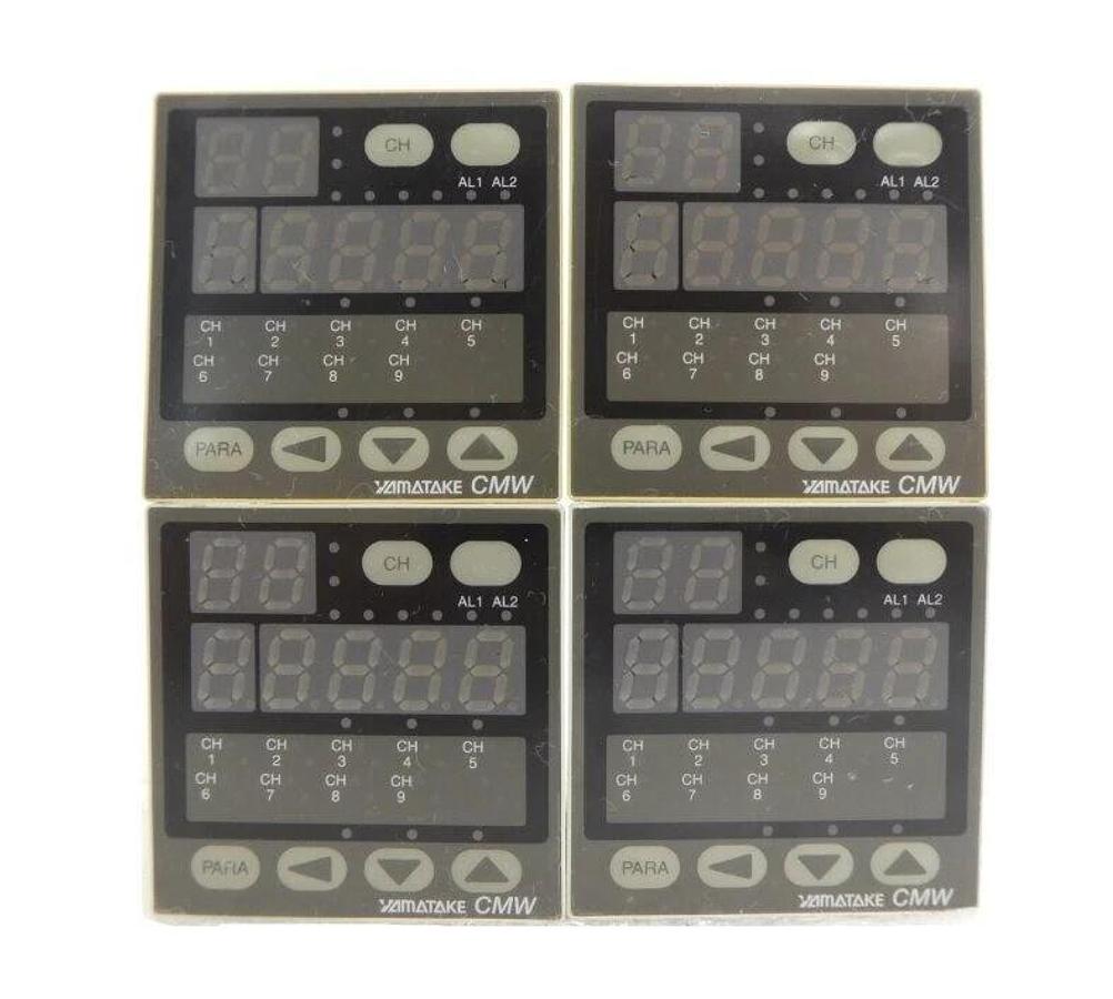 Used Yamatake CMW200A102 Process Controller CMW Reseller Lot of 4 TEL Lithius Working