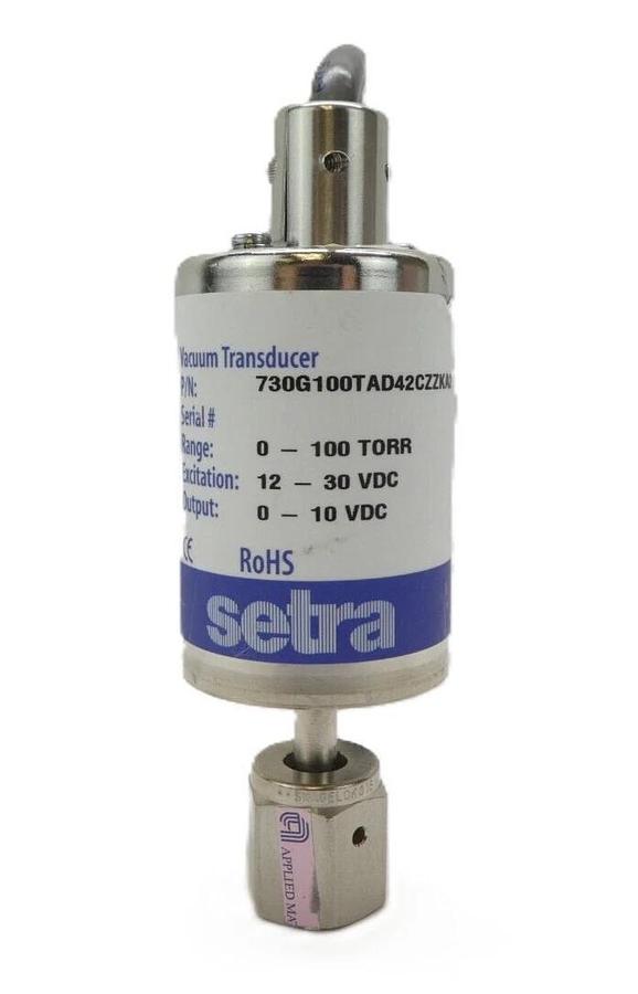 Used Setra 730G100TAD42CZZKA2 Pressure Transducer Model 730 Reseller Lot of 5 Working
