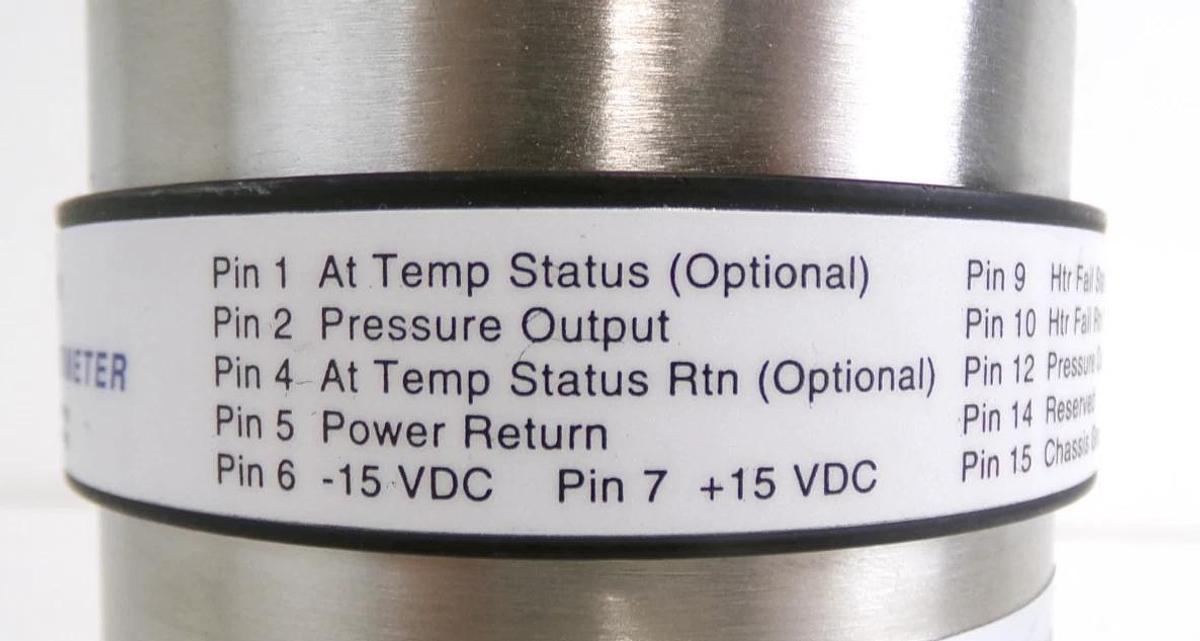 Used MKS Instruments 627FU2TCE5B Baratron Pressure Transducer Working
