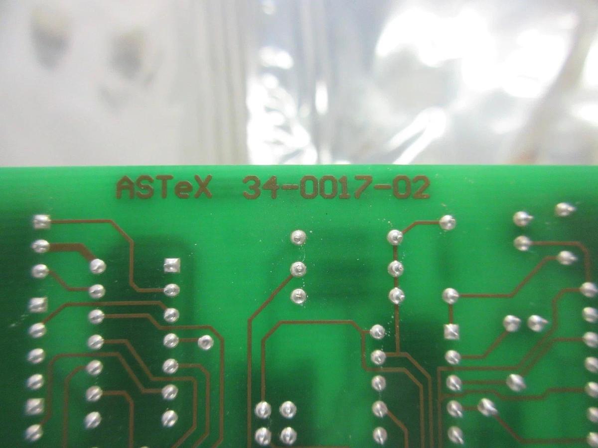 Used ASTeX 34-0017-02 Liquid Chemical I/O Smart Controller PCB Card MKS Working