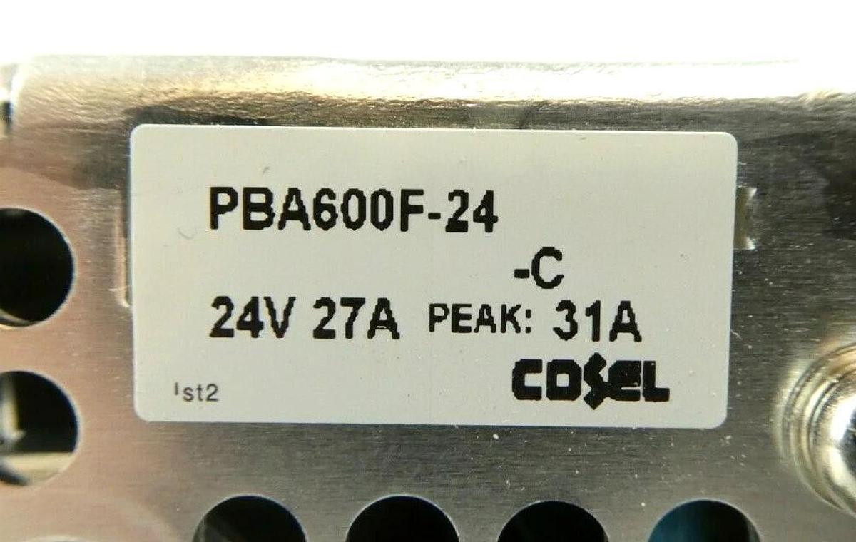 Used Cosel PBA600F-24-C Power Supply Rudolph F30 300mm Inspection System Working