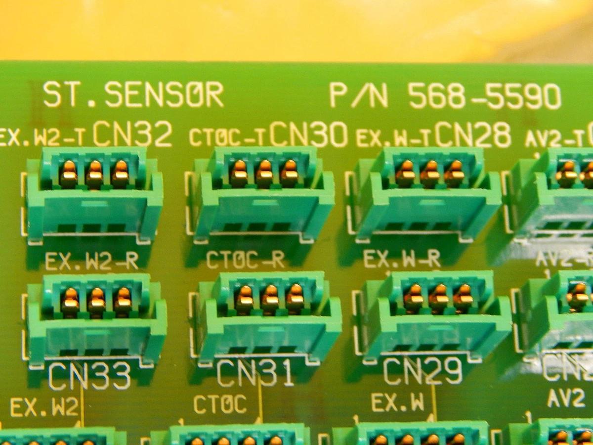 Used Hitachi 568-5590 ST Sensor PCB Two Sensor Board S-9300 SEM Working Surplus