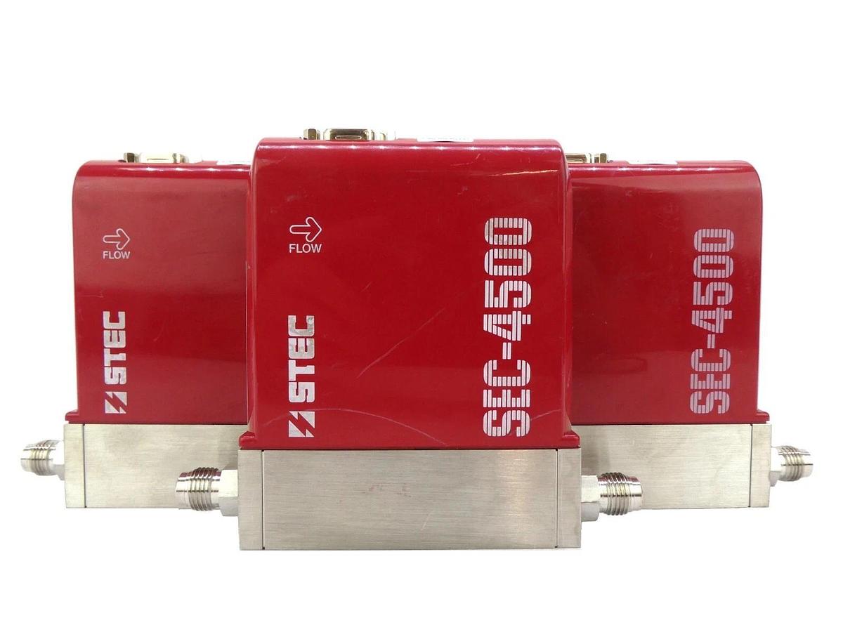 Used Horiba STEC SEC-4500M Mass Flow Controller SEC-4500 10 LM O2 Reseller Lot of 3