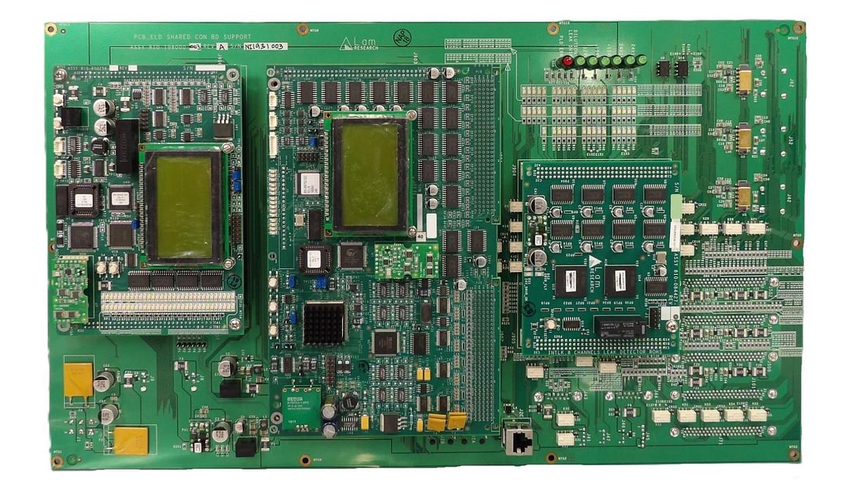 Used Lam Research 853-205919-201 ELD SHARED CON PROCESS PCB 810-197999-002 Working