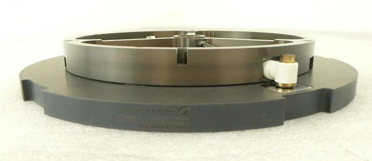 Used Rudolph Technologies 727237 300mm Wafer Chuck with Carbon Pad 722963 F30 Working
