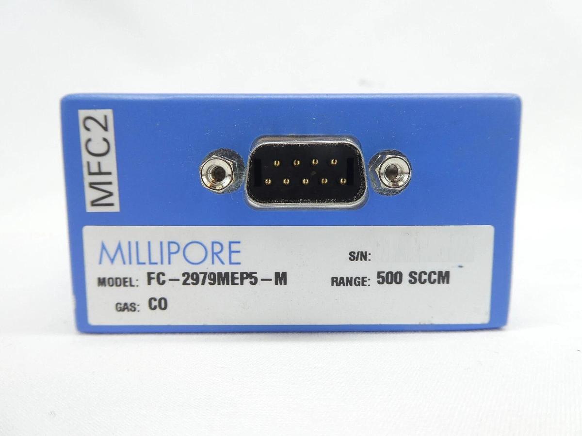 Used Tylan Millipore FC-2979MEP5-M Mass Flow Controller MFC 500 SCCM CO Lot of 12