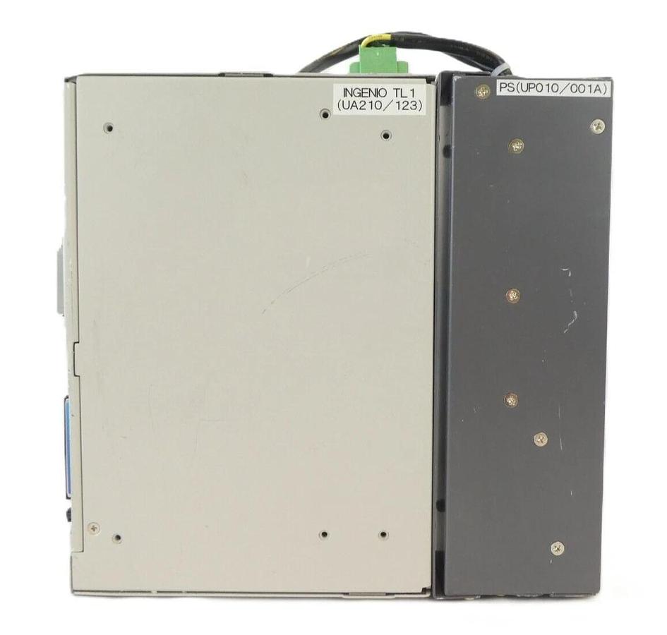 Used Meiden UA210/123 Industrial Controller µPIBOC-C2 w/ Power Supply UP010-001A