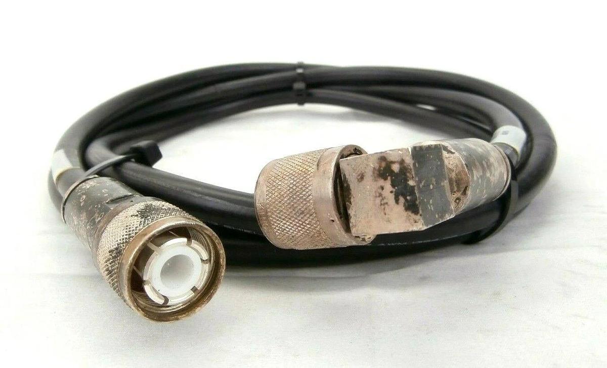 Used Lam Research 853-707092-003 RF Cable 7.5 Foot FPD Continuum Working Spare
