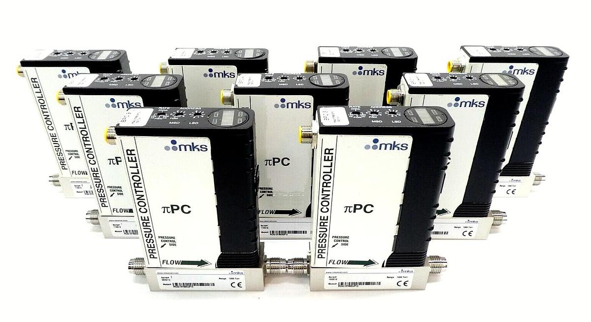 Used MKS Instruments πPC Pressure Controller PCA013TR63UP10 PCA013TR65UP10 Lot of 9