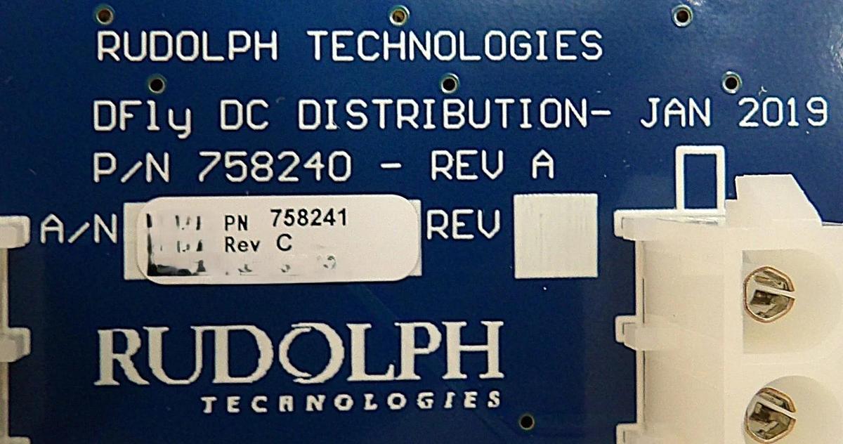 Rudolph Technologies 758241 DragonFly DC Distribution 748703 XFP NSX220 New