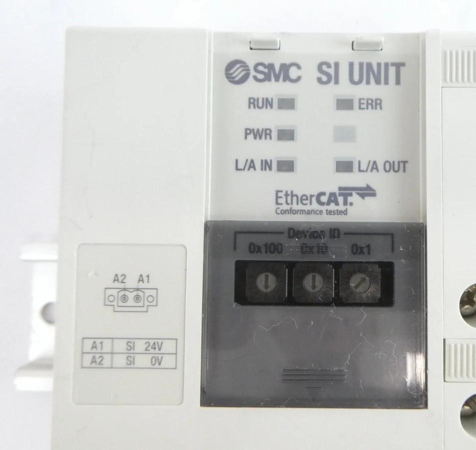 Used SMC EX180-SEC5-X231 12-Port Pneumatic Manifold AMAT 4060-01525 Working Spare