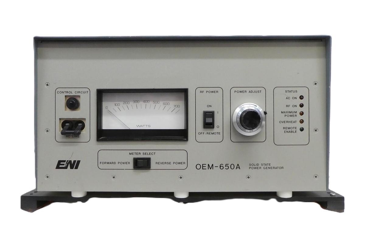 Used OEM-650A ENI Power Systems OEM-6A-11491-52 Solid State Power Generator Surplus