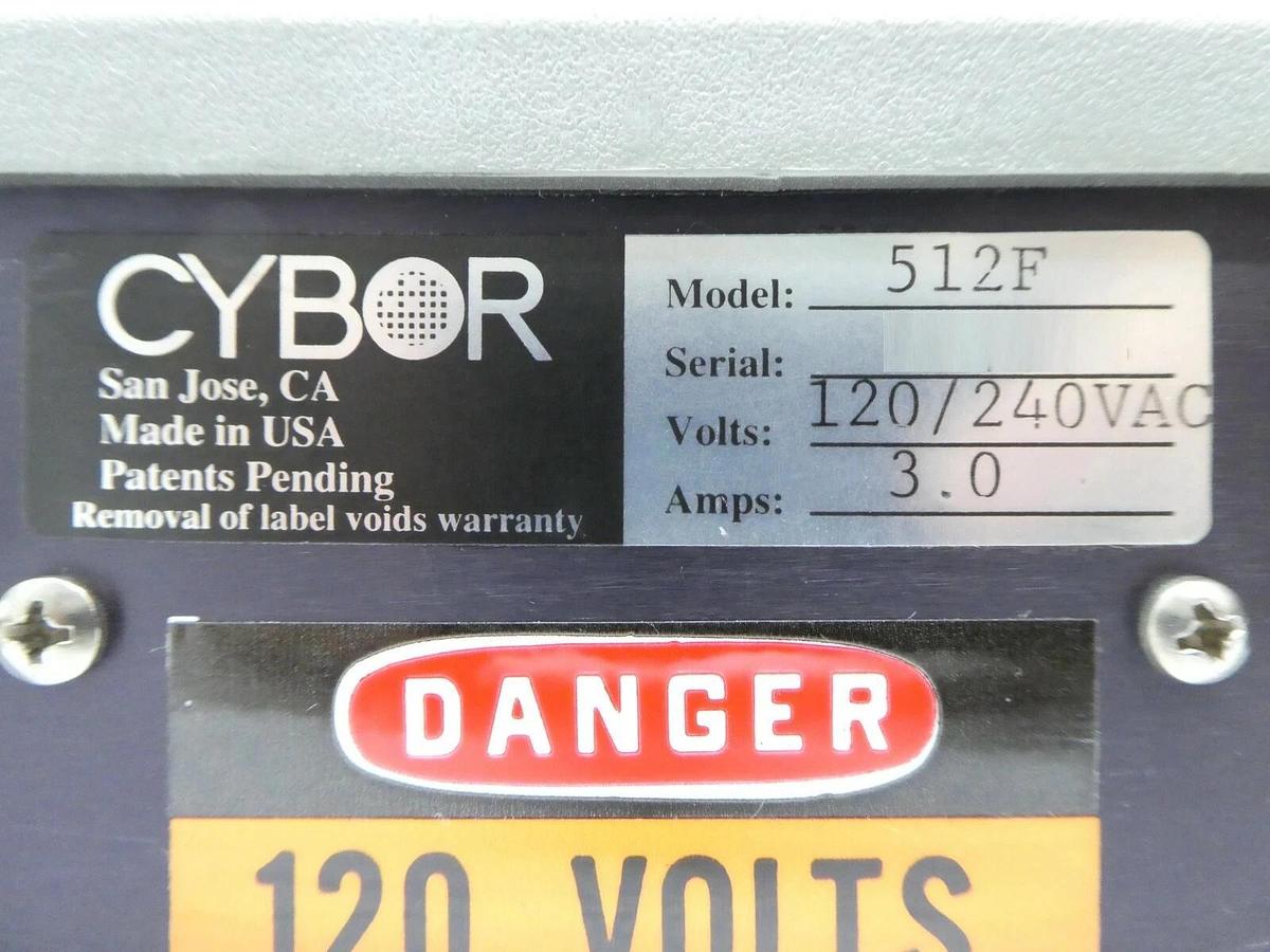 Used Cybor 512F Photoresist Power Supply Module 512 ASML SVG 90S DUV Working