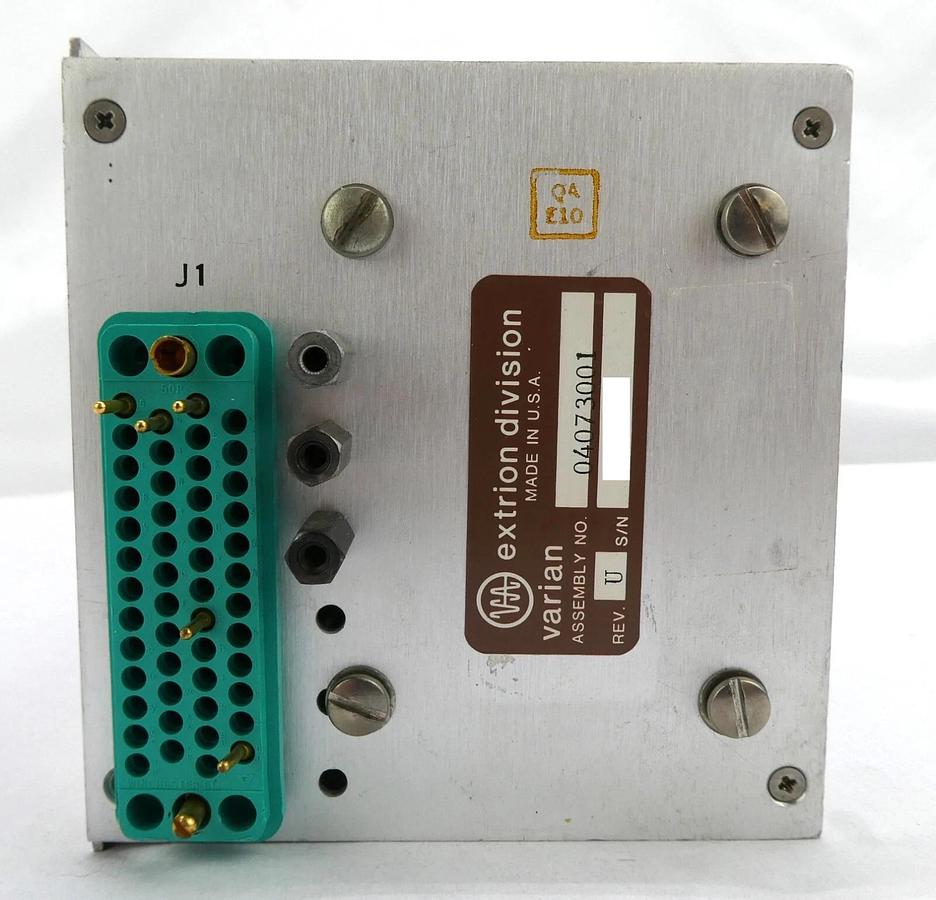 Used Varian 04073001 Accel/Decel Power Supply MDL-1/2 Rev. U VSEA Working Surplus