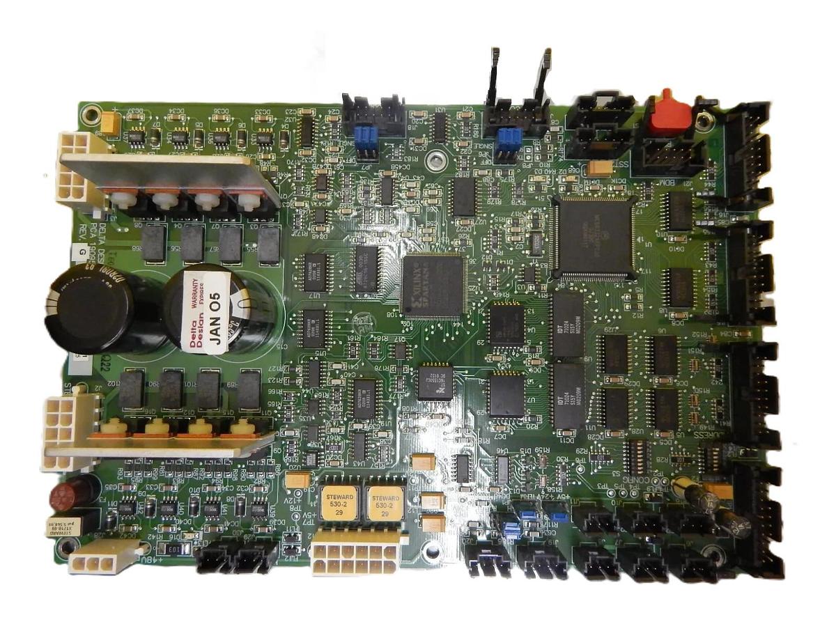 Used Delta Design 1909502-501 Dual Stepper Controller Board PCB Servo Drive Working