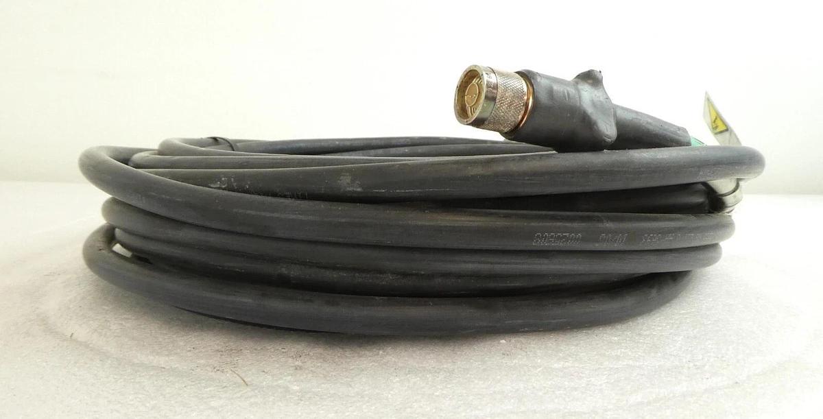 Used AMAT Applied Materials 0190-04657 RF Coaxial Cable Endura 15m 49 Foot Working