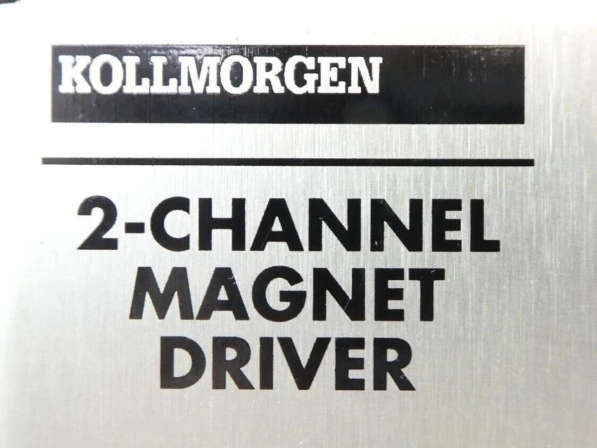 Used Kollmorgen MAG02-25021-001 2-Channel Magnet Driver AMAT 0190-16633 Working