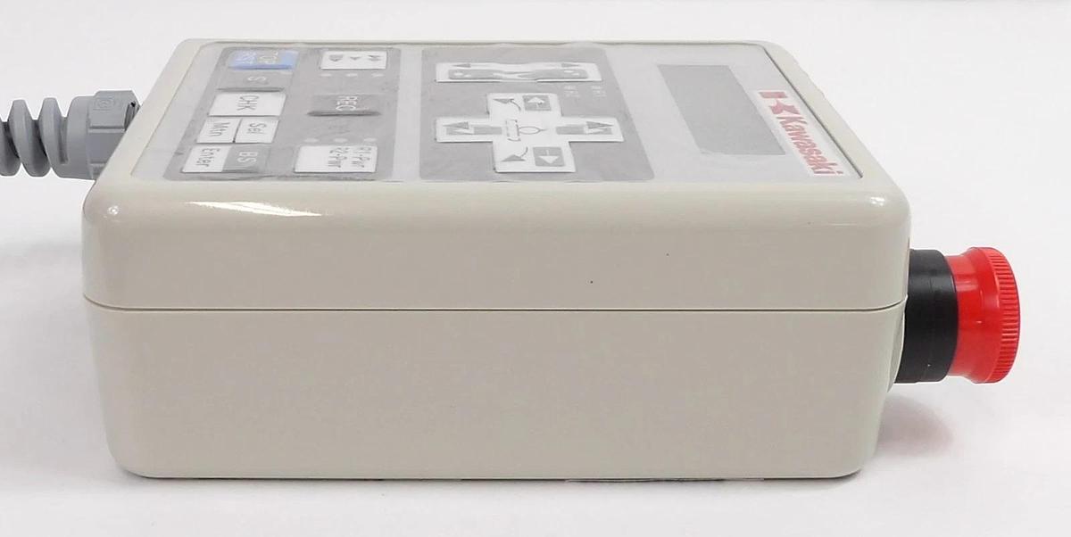 Used Kawasaki 50817-0074 Robot Teach Pendant Hand Held Controller Working Surplus