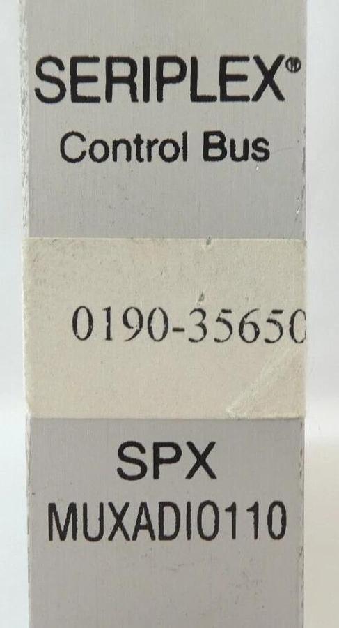 Used AMAT Applied Materials 0190-35650 Seriplex Bus PCB Card SPXMUXADIO110 Broken Tab