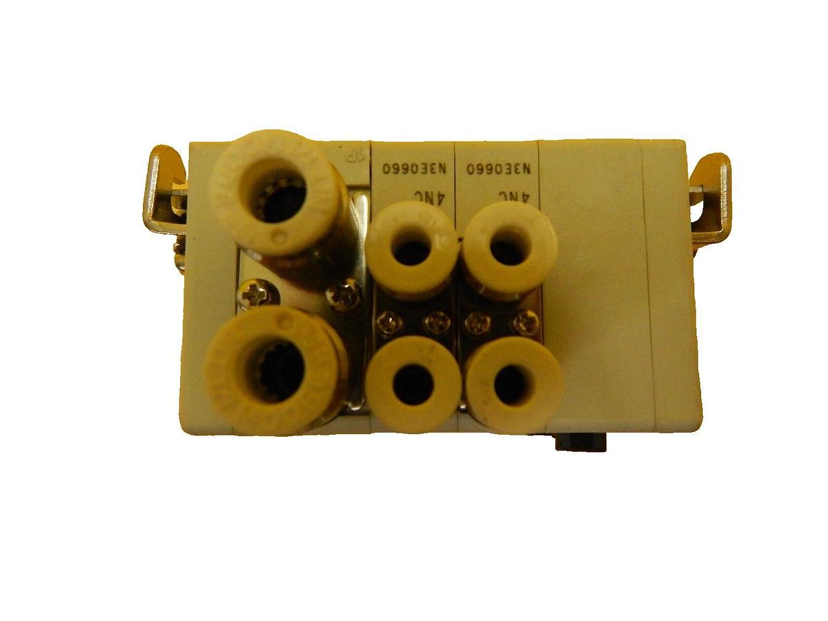 Used CKD N3E0660-M Solenoid Pneumatic Manifold N4EO Reseller Lot of 9 Working