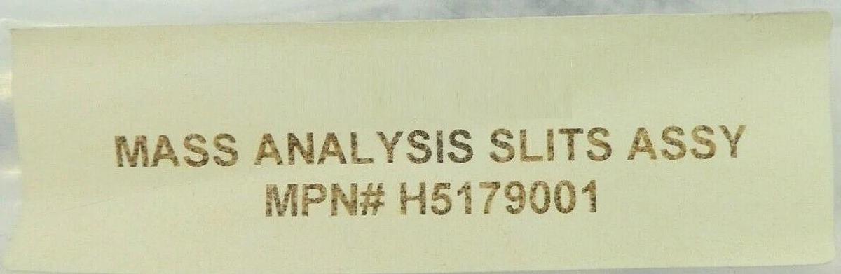 Varian Semiconductor H5179001 Mass Analysis Slits Assembly New Surplus