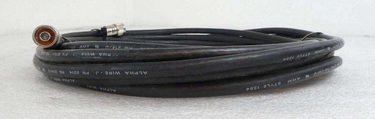 Used AMAT Applied Materials 7M RF Coaxial Cable 30 Foot 300mm Centura Working Surplus