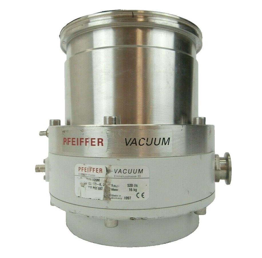 Used TPH 520M Pfeiffer Vacuum PM P01 697 Turbomolecular Pump Turbo Working Surplus