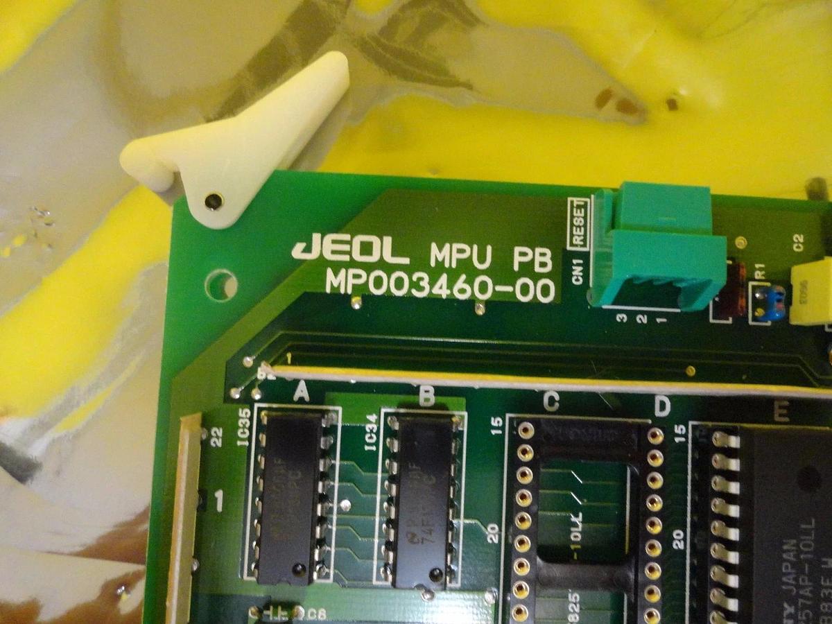 Used JEOL MP003460-00 MPU PB Processor Board PCB Card EM-2010F Working