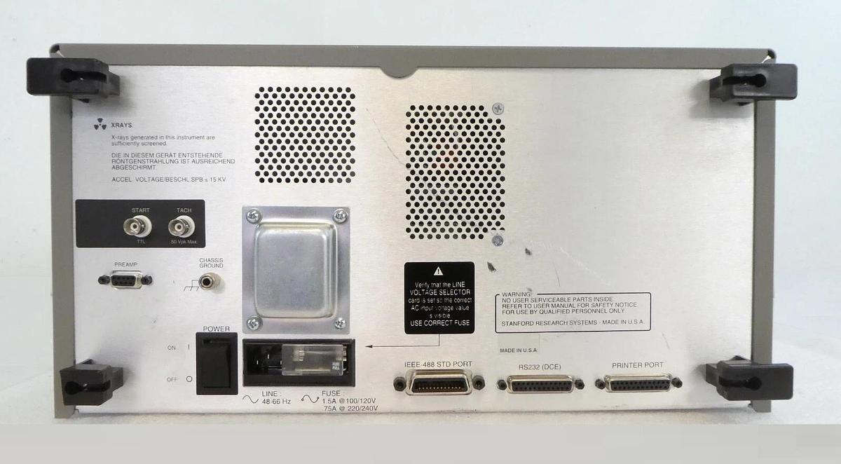 Used Stanford Research Systems SR785 Dual Channel Dynamic Signal Analyzer Surplus