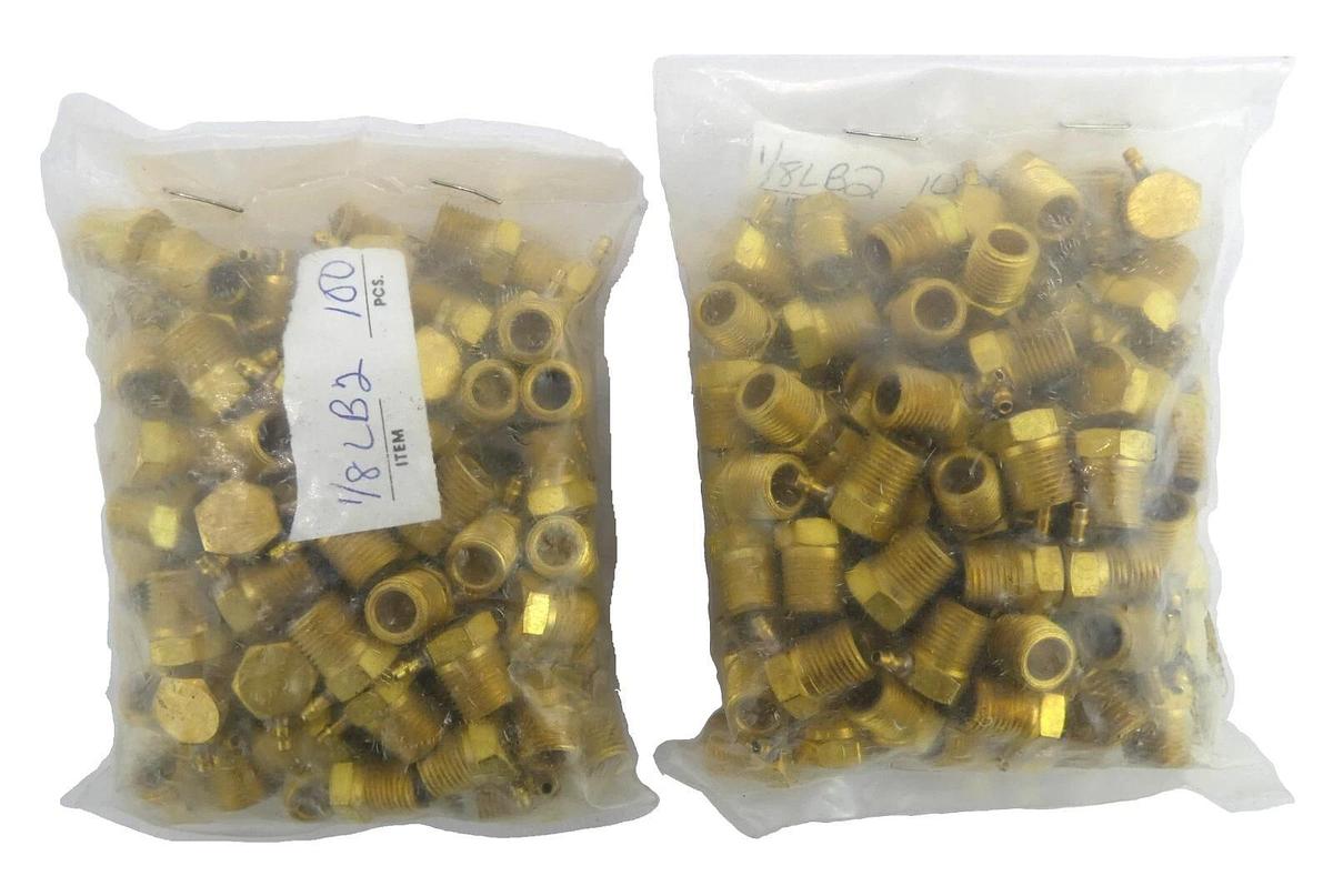 Used Varian 2747030 Elbow Fitting Barb 0.078 Reseller Lot of 200 Working