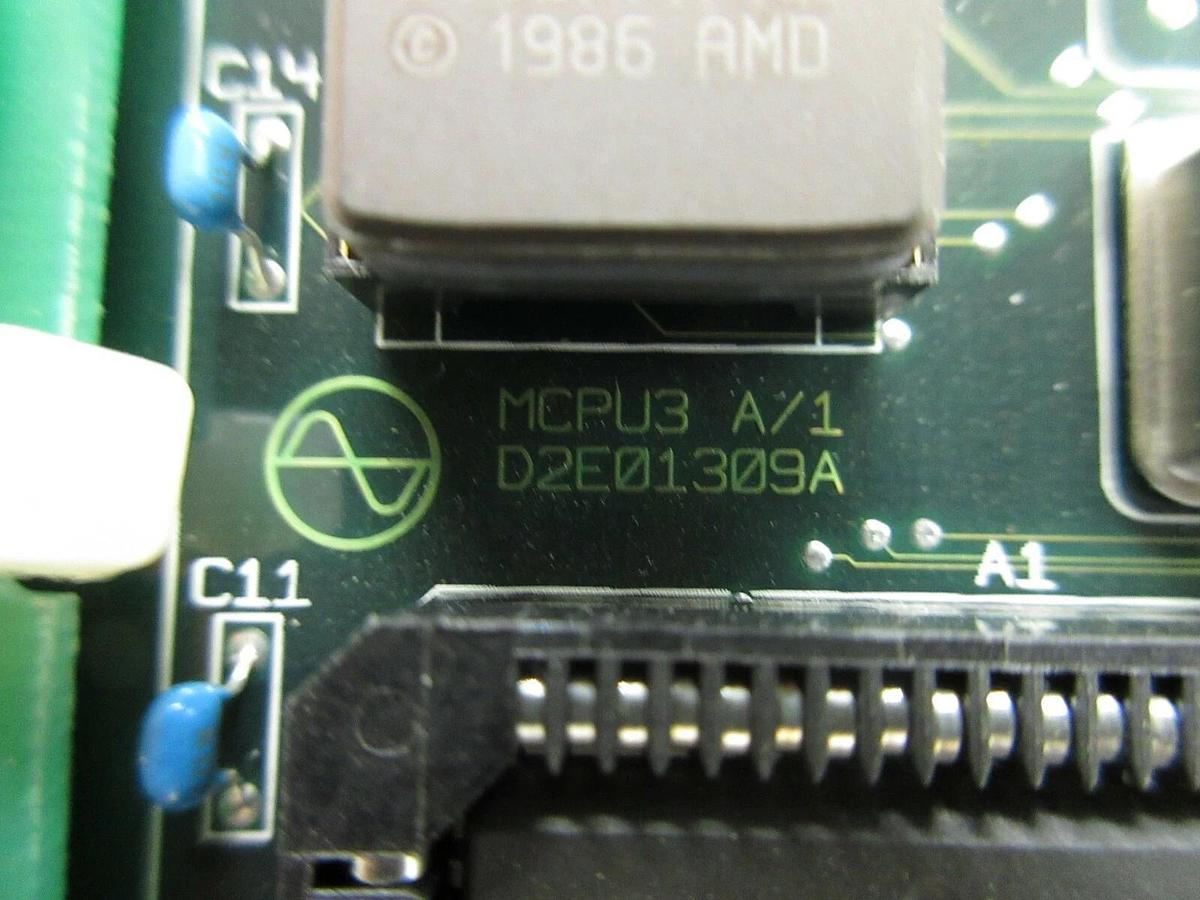 Used Kokusai Electric D2E01309A Processor CPU Board PCB MCPU3 D3E01486 Used Working
