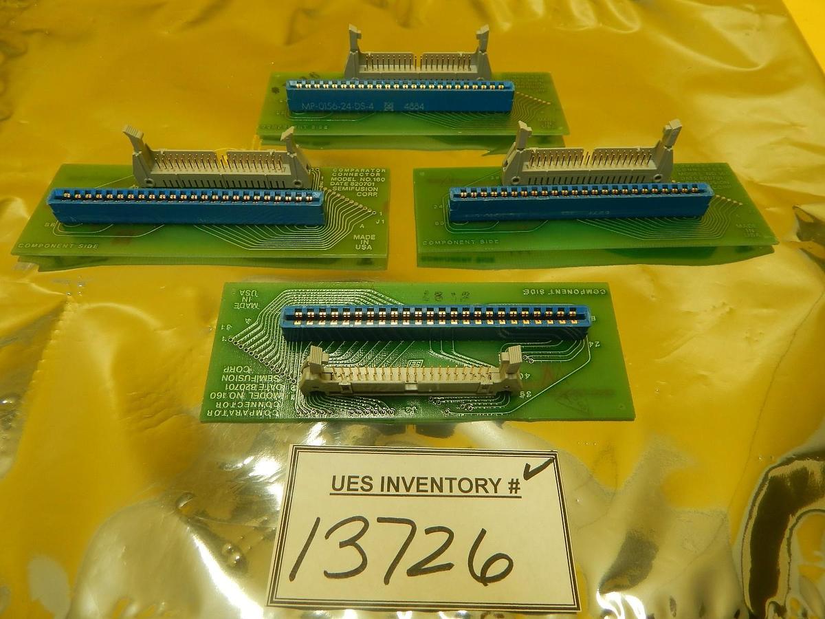 Used Semifusion 160 Comparator Connector PCB Lot of 4 Ultratech 1000 Used Working