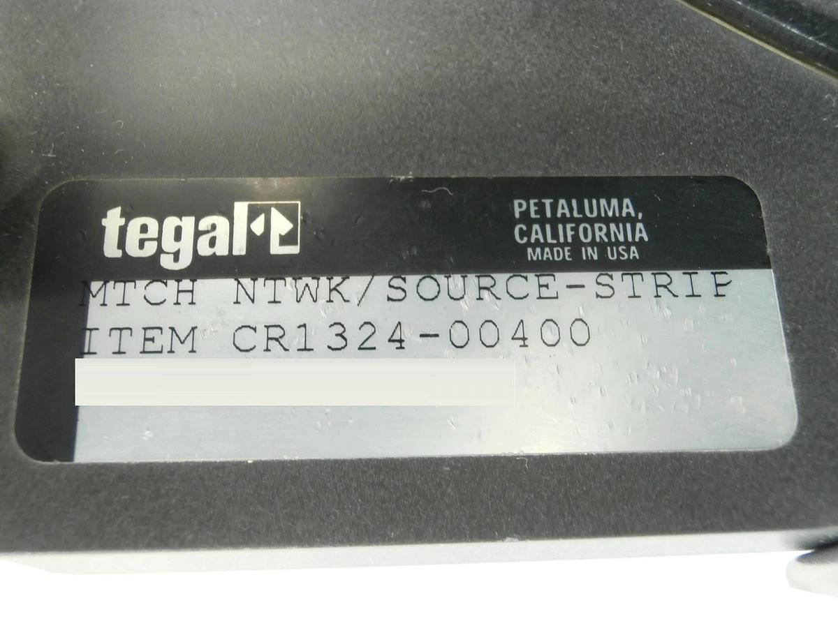 Used Tegal CR1324-00400 RF Match Network Source Strip 6500 HRe Working Surplus
