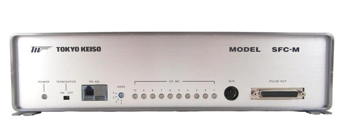 Used Tokyo Keiso SFC-M 4-Channel Flowmeter Signal Converter TEL Lithius Working Spare
