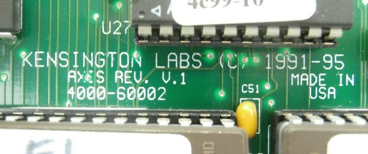 Used Kensington Laboratories 3-0004-01 W-Axis PCB Card 4000-60002 V.1 TLW Working