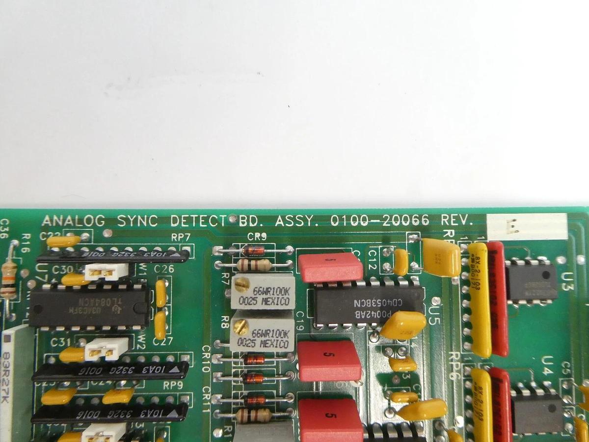Used AMAT Applied Materials 0100-20066 Analog Sync Detect PCB Working Surplus