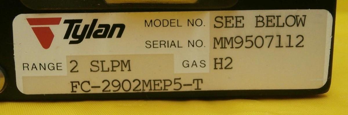 Refurbished Tylan FC-2902MEP5-T Mass Flow Controller MFC 2SLPM H2 Refurbished