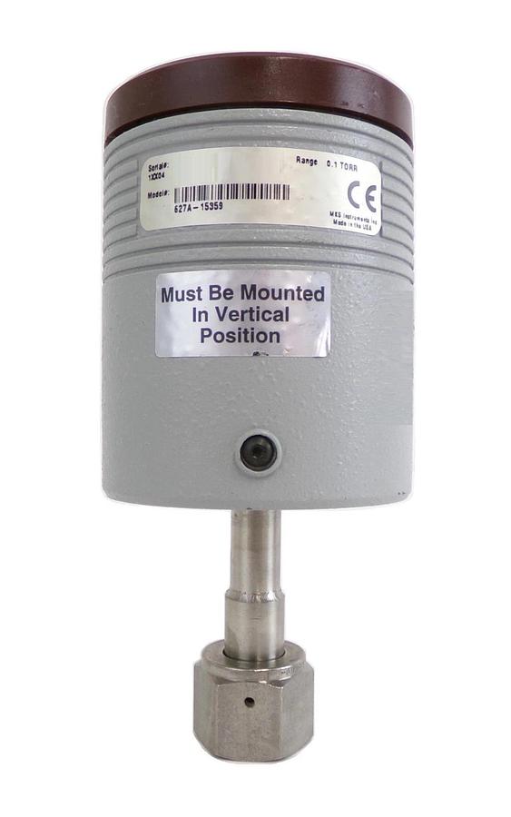 Used MKS Instruments 627A-15359 Baratron Capacitance Manometer Working