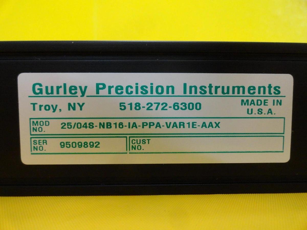 Refurbished Gurley Precision 25/045-NB16-IA-PPA-VAR1E-AAX Motor and Encoder Set Refurbished