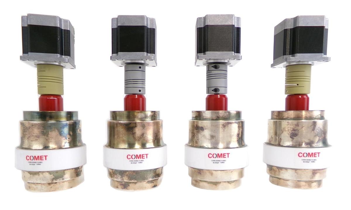 Used Comet CVMN-500BC/10-BEC Variable Vacuum Capacitor Reseller Lot of 4 Working