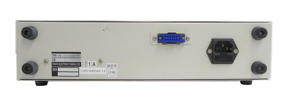 Used Tokyo Electron 1180-000043-12 Jig Temperature Controller TM-1200 CECTL Working