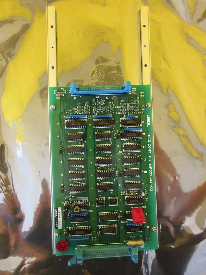 Used JEOL MP002694-00 FREE CONT PB Board Assembly PCB EM-FLC40 JEM-2010F Used