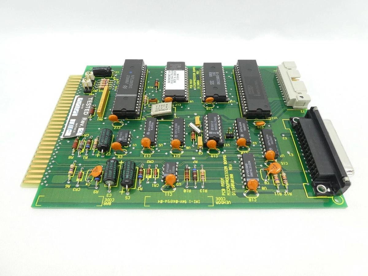 Used Varian Semiconductor D116058002 Microprocessor PCB Card D116058100 350D Spare