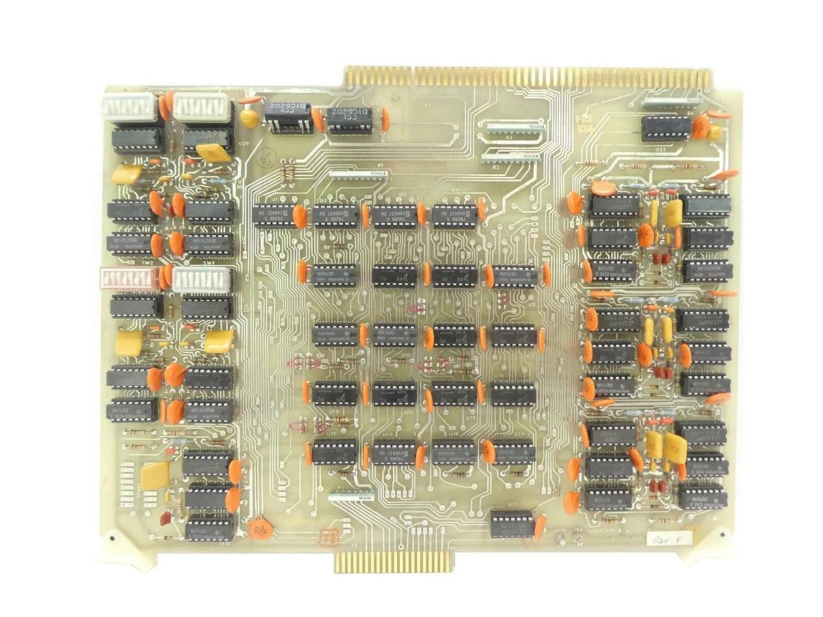 Used Varian Semiconductor VSEA D-F3513001 PCB Card LOGIC1 Rev. F Working Surplus