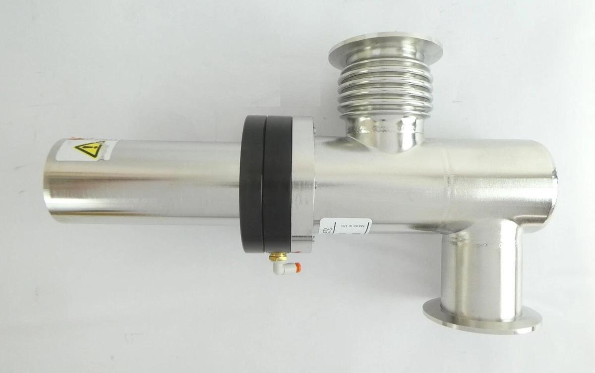 Used AMAT Applied Materials 0190-87725 Pneumatic Angle Valve NW50 Working